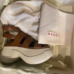Marni Wedge sandal (new season) Size 7